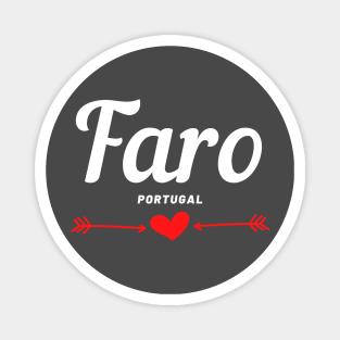 Travel to Faro City (Algarve, Portugal) Magnet